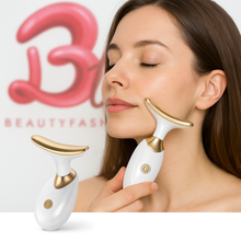 Cargar imagen en el visor de la galería, Pack Ahorro Masajeador Facial + Cuello BeautyFashion | Rejuvenece y Reafirma tu Piel
