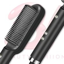 Cargar imagen en el visor de la galería, Cepillo Alisador Profesional | Cabello Liso y Sedoso en Minutos | BeautyFashion
