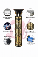 Cargar imagen en el visor de la galería, Maquinilla de Afeitar Buda Gold | Afeitado Profesional con Estilo | BeautyFashion
