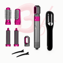 Cargar imagen en el visor de la galería, Pack Ahorro Cabello Saludable: Secador 5 en 1 + Corta Puntas Profesional | BeautyFashion
