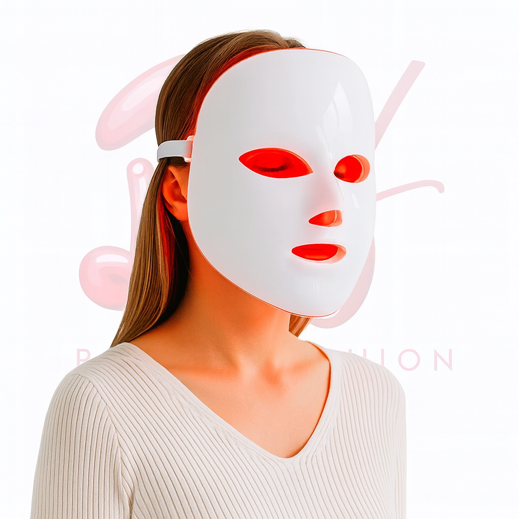 Máscara Facial LED 7 Colores | Rejuvenecimiento, Antimanchas y Antiacné Profesional